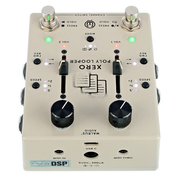 Walrus Audio Xero Polylooper Cream