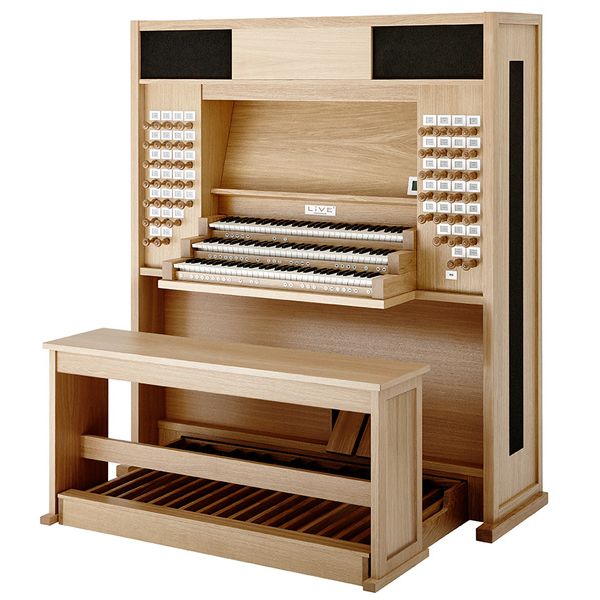 Johannus Premium Live III, Light Oak, Concave