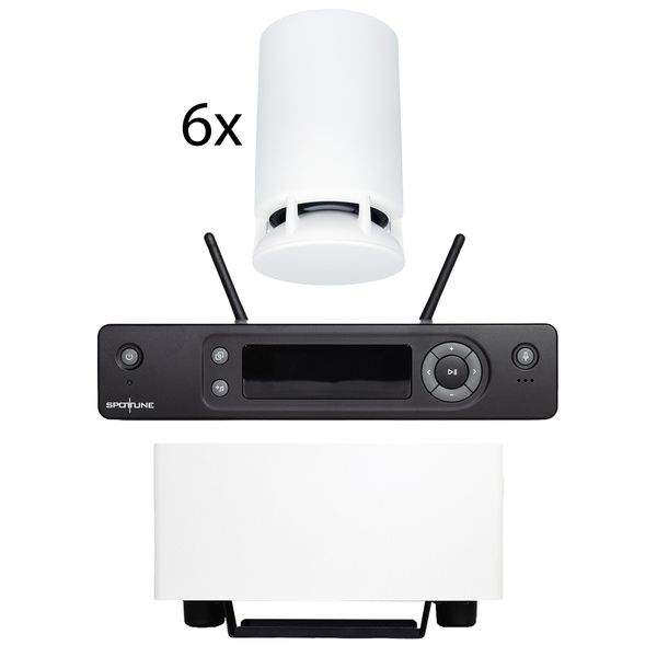 Spottune 6x Omni Cord 1x Sub Wh Bundle