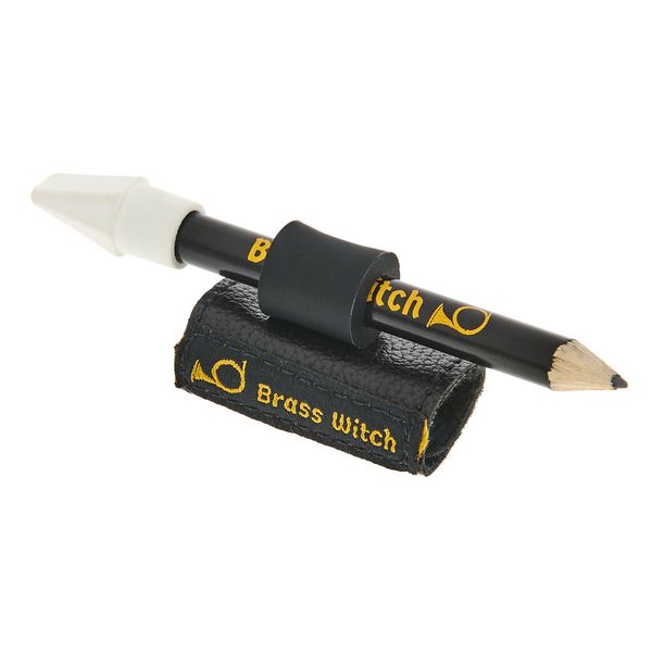 Brass Witch Pencil Holder Baby