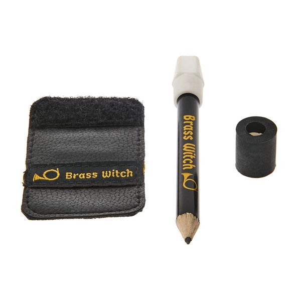 Brass Witch Pencil Holder Baby