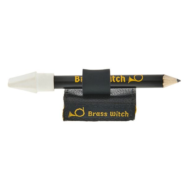 Brass Witch Pencil Holder Baby