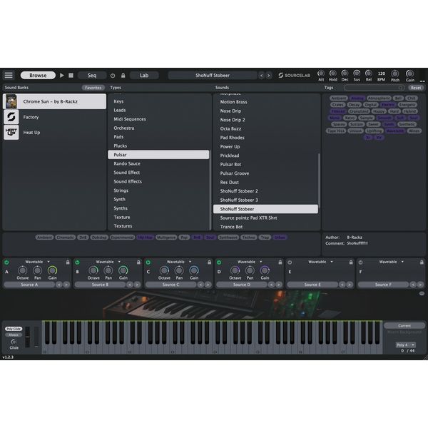 Initial Audio SourceLab