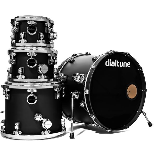 Dialtune 4-pcs Maple Set Matte Black