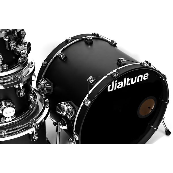 Dialtune 4-pcs Maple Set Matte Black