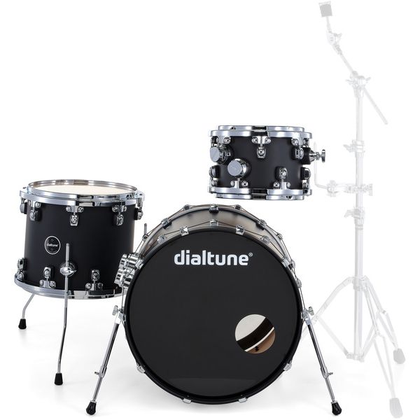 Dialtune 3-pcs Maple Set Matte Black