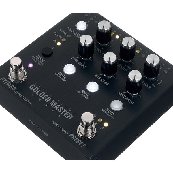 Endorphin.es Golden Master Pedal Black