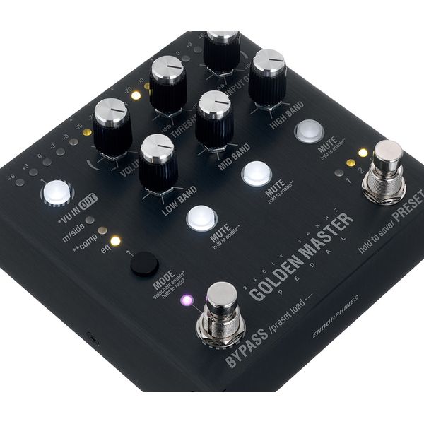 Endorphin.es Golden Master Pedal Black