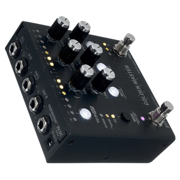 Endorphin.es Golden Master Pedal Black
