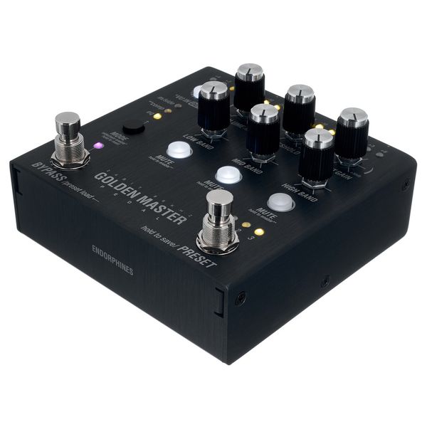 Endorphin.es Golden Master Pedal Black
