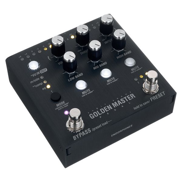 Endorphin.es Golden Master Pedal Black