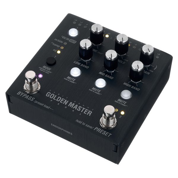 Endorphin.es Golden Master Pedal Black