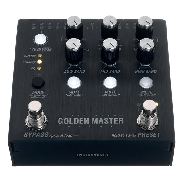 Endorphin.es Golden Master Pedal Black