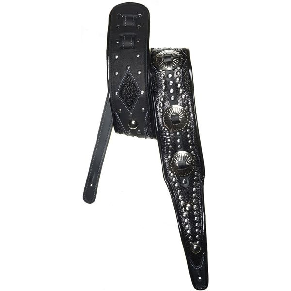 Jodi Head Guitar Straps RJ Cash Black / Black Diamond