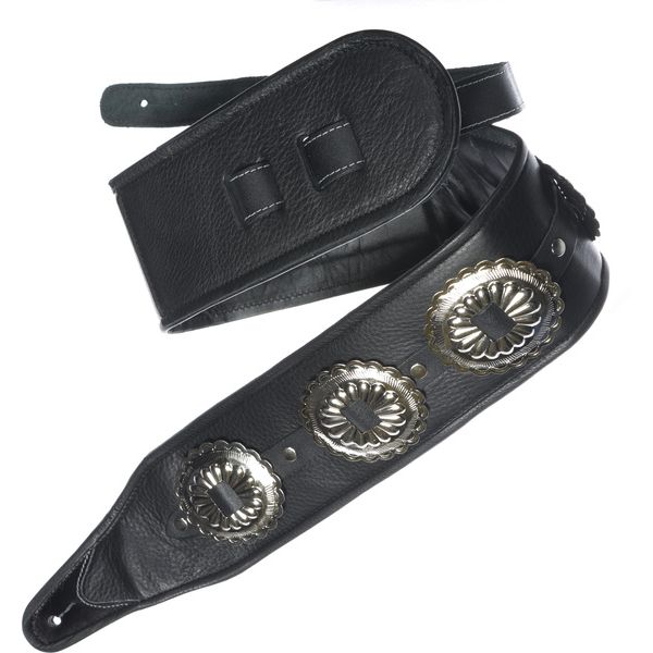 Jodi Head Guitar Straps Big Concho Black