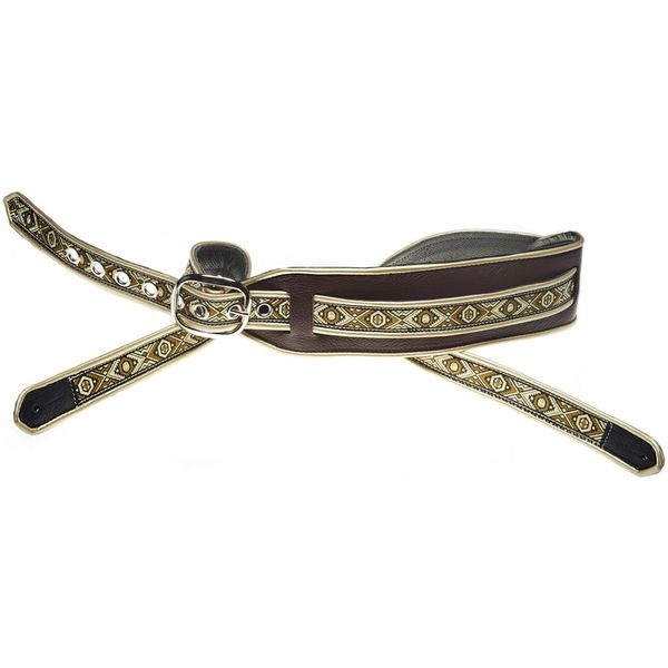Jodi Head Guitar Straps Thunderbird B/K Diamond