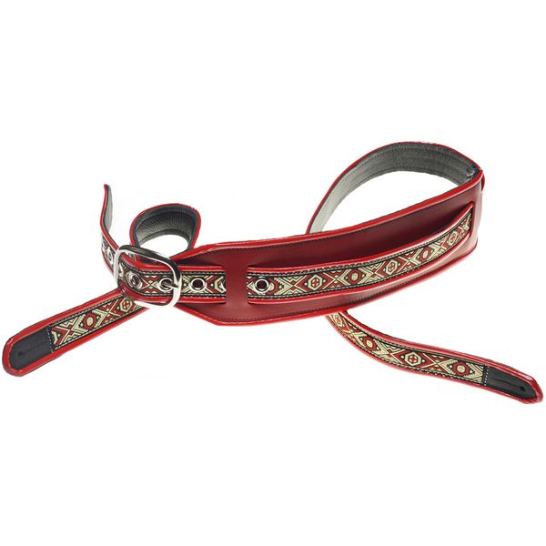 Jodi Head Guitar Straps Thunderbird Red / Black