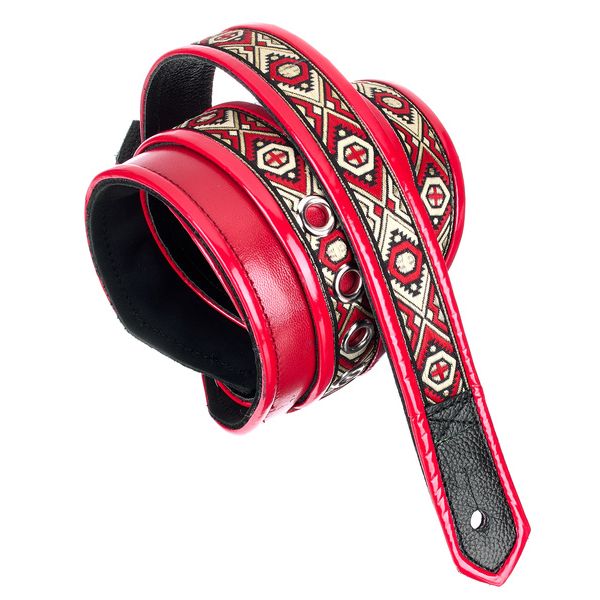 Jodi Head Guitar Straps Thunderbird Red / Black