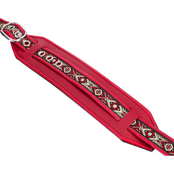 Jodi Head Guitar Straps Thunderbird Red / Black