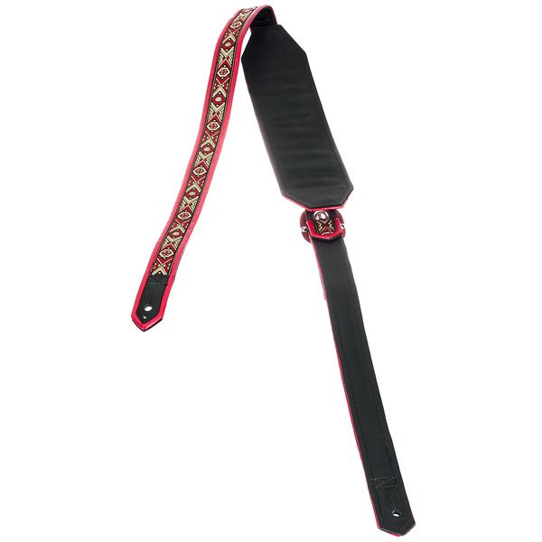 Jodi Head Guitar Straps Thunderbird Red / Black
