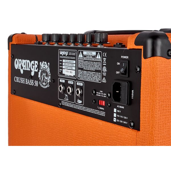 Orange Crush Bass 50 Bundle