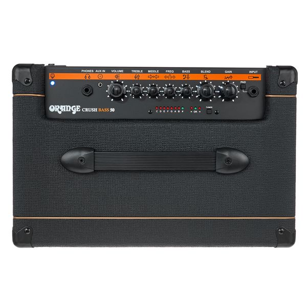 Orange Crush Bass 50 Black Bundle