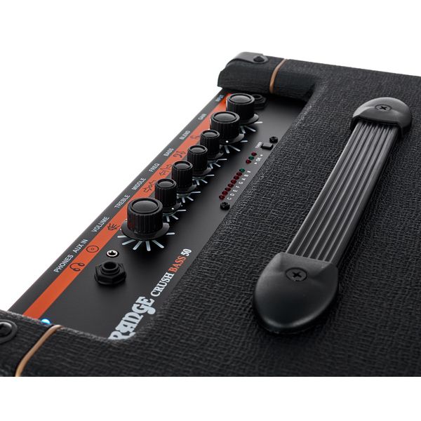 Orange Crush Bass 50 Black Bundle