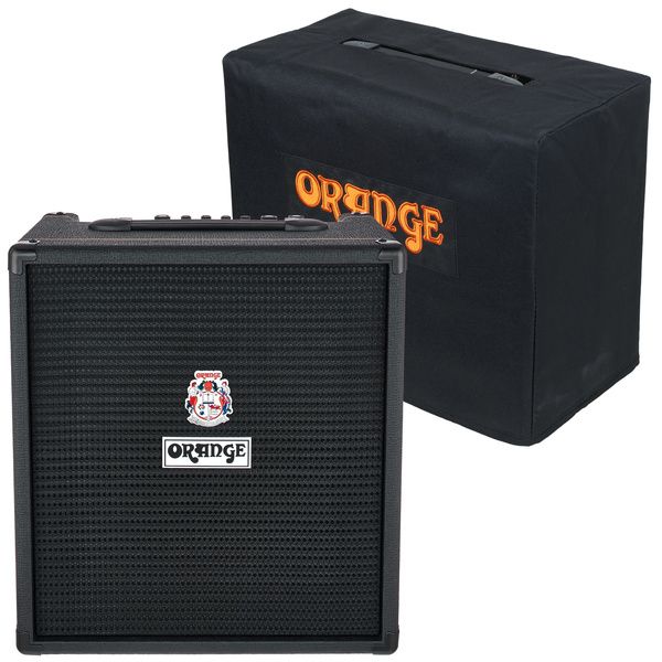 Orange Crush Bass 50 Black Bundle