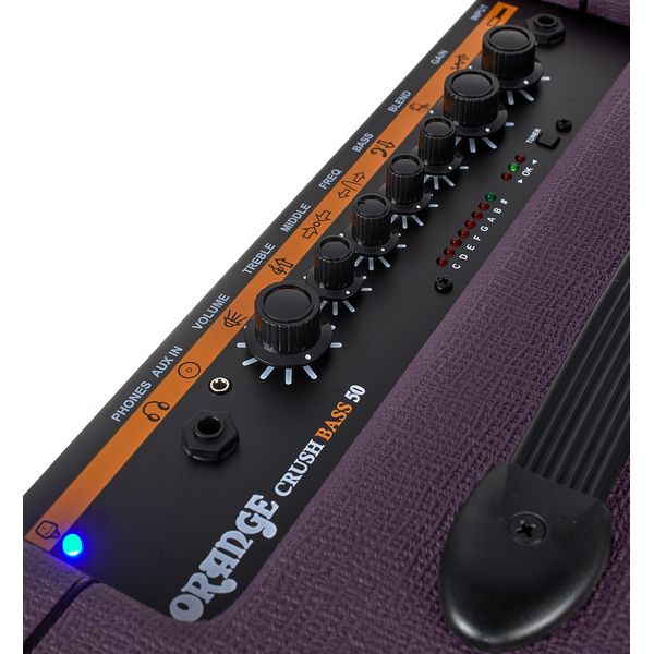 Orange Crush Bass 50 Glenn Hug Bundle