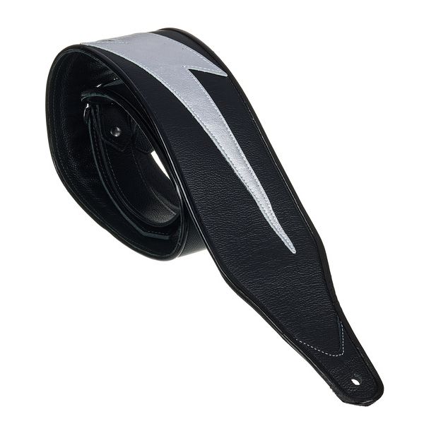 Jodi Head Guitar Straps Big Bolt Black Silver