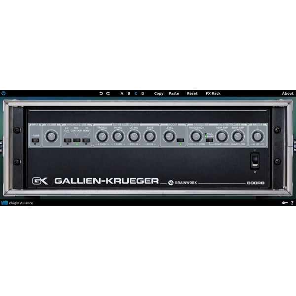 Plugin Alliance Gallien Krueger 800RB