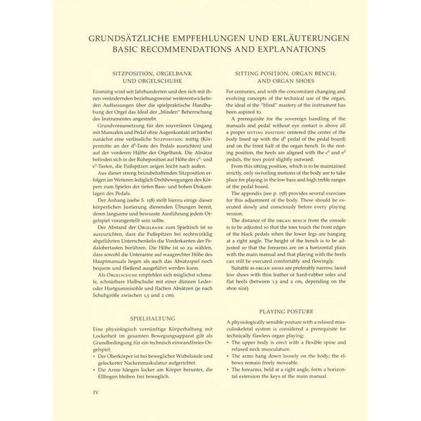 Bärenreiter Kompendium Orgelspieltechnik