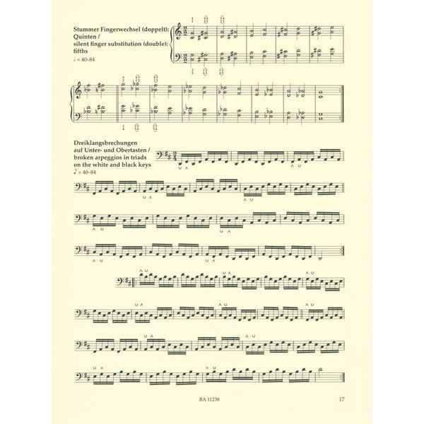 Bärenreiter Kompendium Orgelspieltechnik