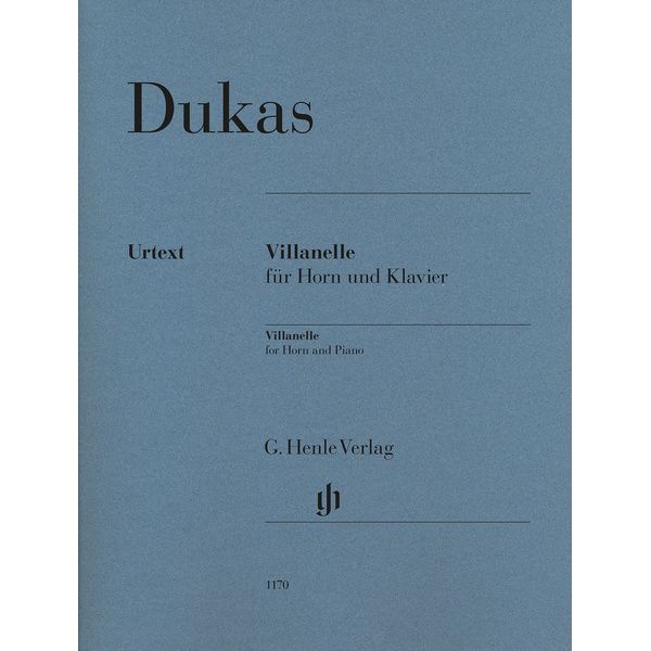 Henle Verlag Dukas Villanelle Horn