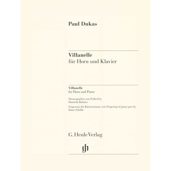 Henle Verlag Dukas Villanelle Horn