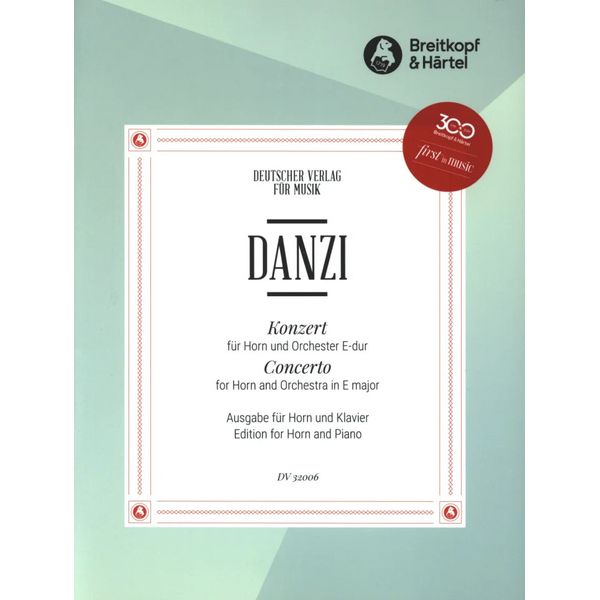 Breitkopf & Härtel Danzi Hornkonzert E-Dur