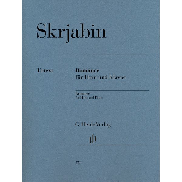 Henle Verlag Skrjabin Romance für Horn