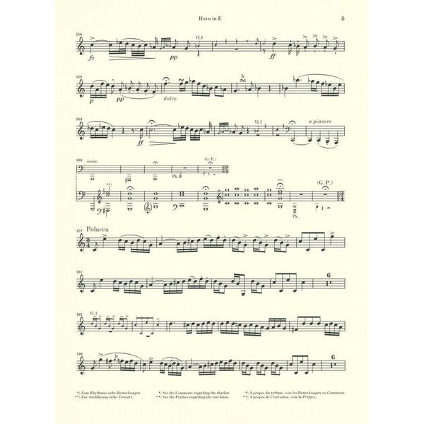 Henle Verlag Weber Concertino op.45 Horn