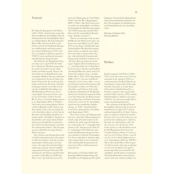 Henle Verlag Nielsen Canto Serioso for Horn