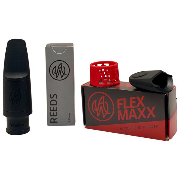 AW Woodwinds Alto Sax Mouthpiece Bundle