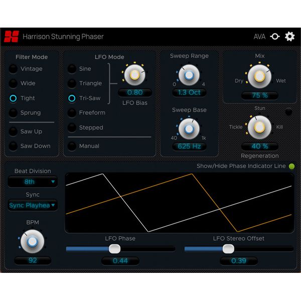 Harrison Audio Stunning Phaser