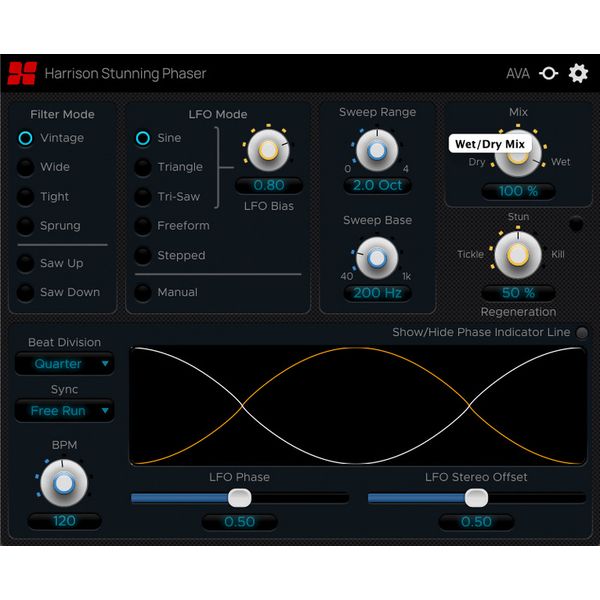 Harrison Audio Stunning Phaser