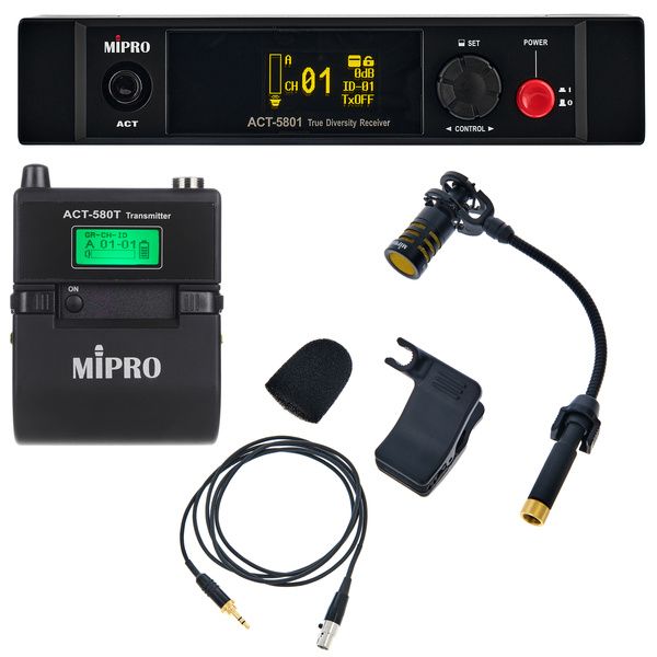 Mipro ACT-5800 SM-10A Brass Bundle