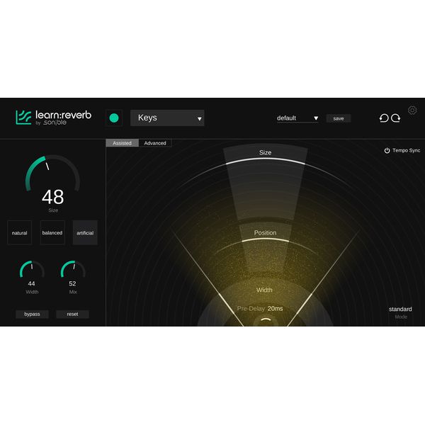Sonible learn:reverb
