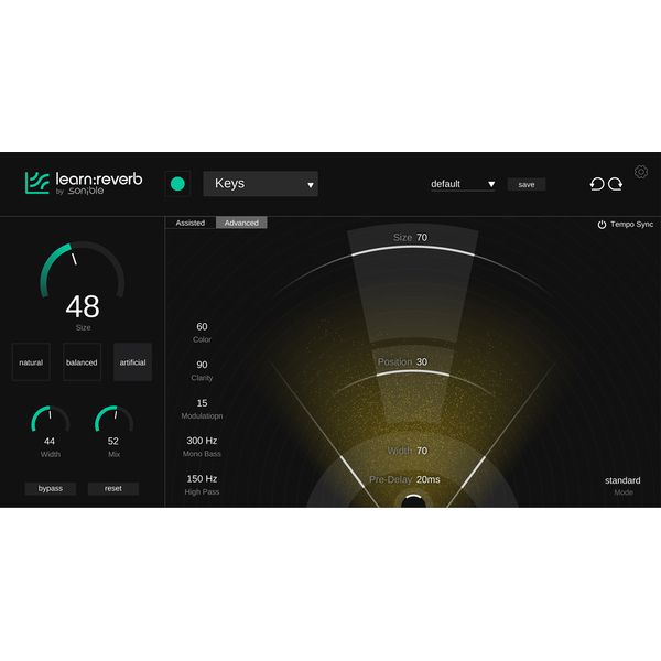 Sonible learn:reverb