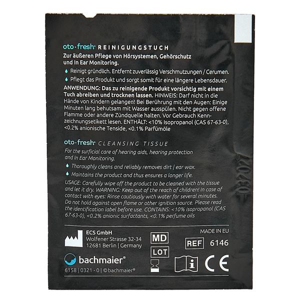 oto-fresh cleaning cloths single