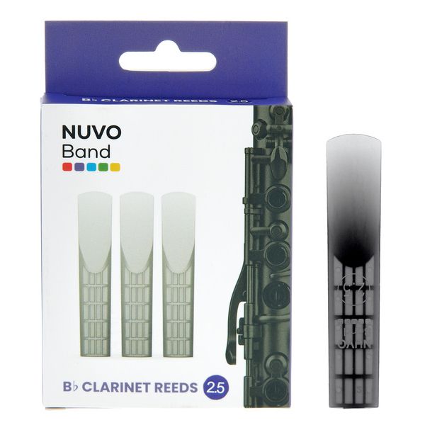 Nuvo Band Clarinet Reeds 2.5