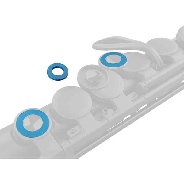 Nuvo Band Plugs for Flute Blue