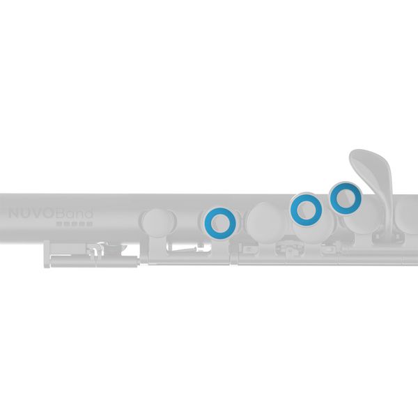 Nuvo Band Plugs for Flute Blue