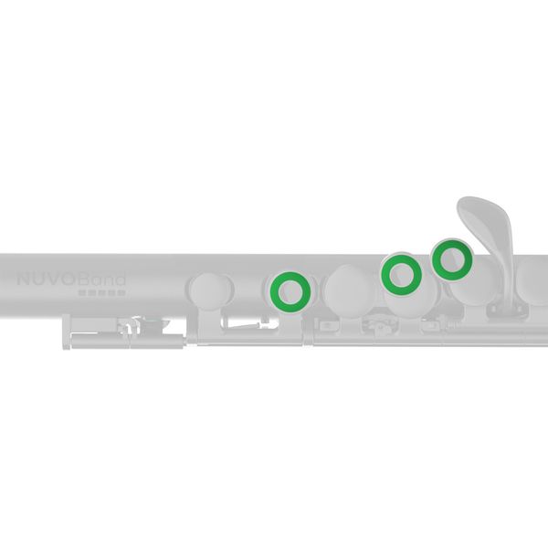 Nuvo Band Plugs for Flute Green